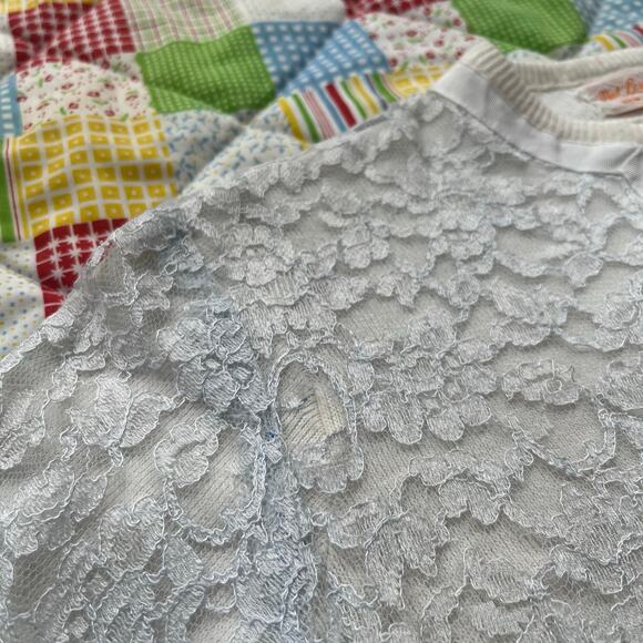 Vintage 1950s Lace Cardigan Sweater‎ by Nat Lewis // Size Small - Picture 6 of 6